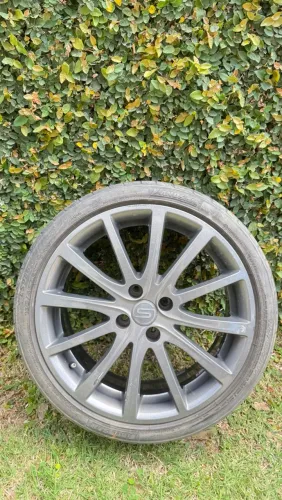 Jogo Rodas Acord Spin Aro 17 4x100 + 4 Pneus Andsail
