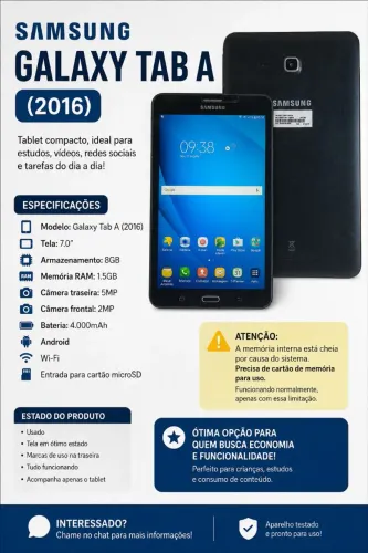Galaxy TAB A (2016)