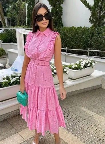 Vestido limonada pink