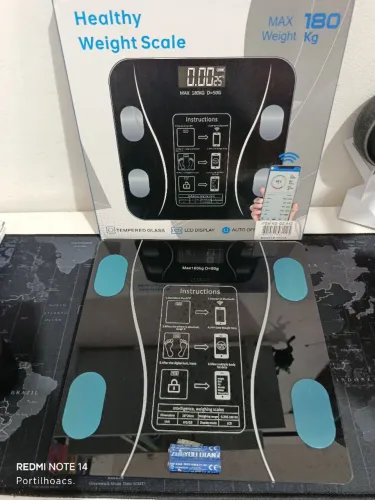 Balança inteligente para peso corporal de até 180Kg / MEGA PROMOÇÃO