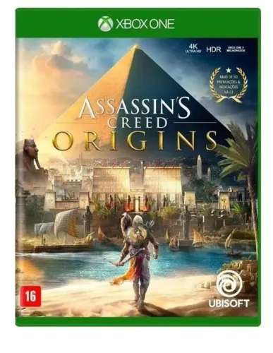 Jogo Xbox One - Assassin's Creed Origins - mídia Física.(Original; NOVO e Lacrado)