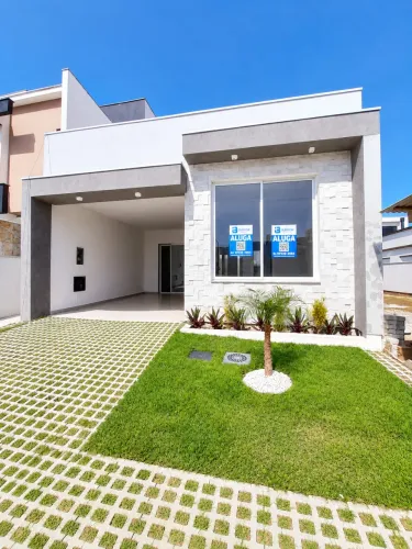 Casa SEMI MOBILIADA em condomínio para aluguel em Biguaçu