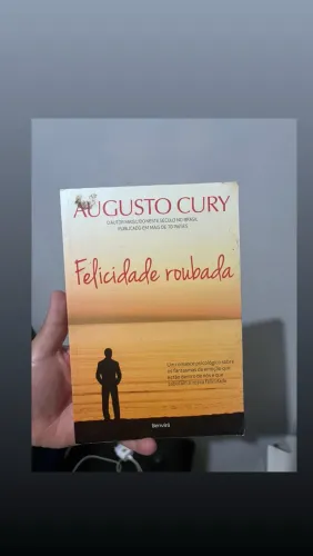 Livro Felicidade roubada - Augusto Cury
