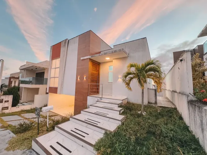 Condomínio Novo Leblon Casa duplex | 211,56 m² | 4 quartos | Parnamirim/RN