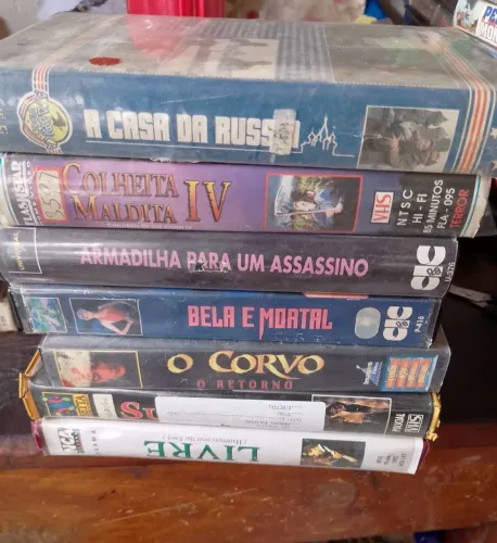 Lote vhs - preço de desapego - n° 1