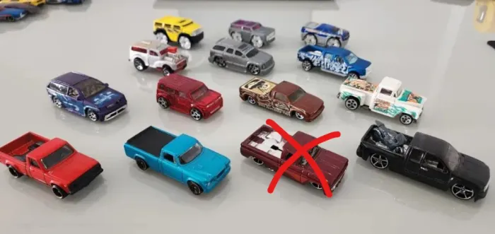 Coleção Picapes/Camionetes - Hotwheels 1:64