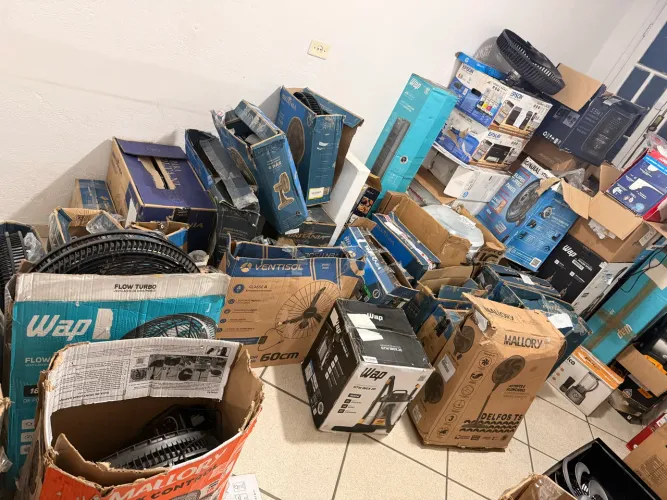 LOTE DE VENTILADORES NOVOS (pequenas avarias ou para conserto)
