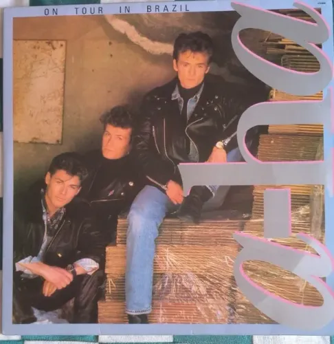 Disco vinil A-ha 'On tour in Brazil'