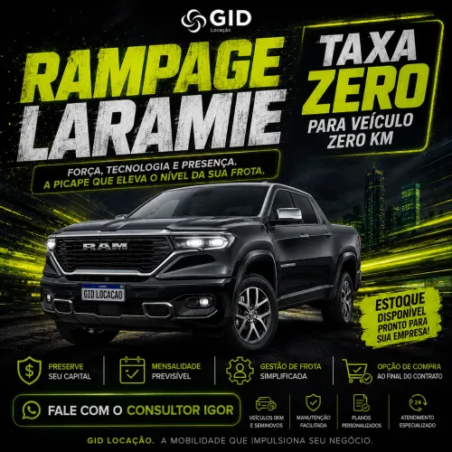 Ram Rampage Laramie 2.2 TB CD 4X4 Die. Aut. 2026