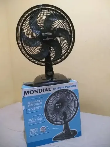 Ventilador Mondial 40cm 127v preto