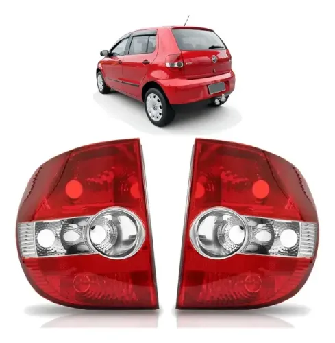 Lanterna Traseira VW Fox 04 ate 2010 Bicolor