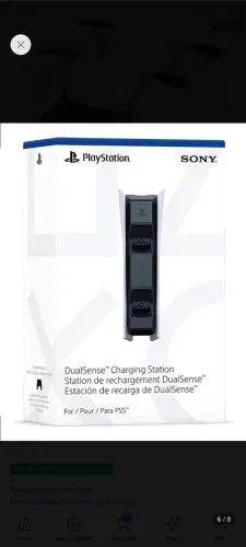 Carregador por indução original do ps5