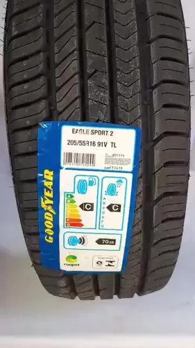 Pneu Goodyear Eagle Sport 2 205/55 Aro 16