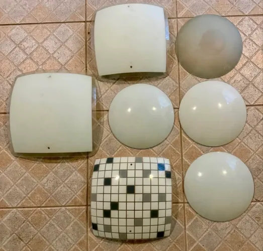 Conjunto de luminárias internas - tudo por R$260