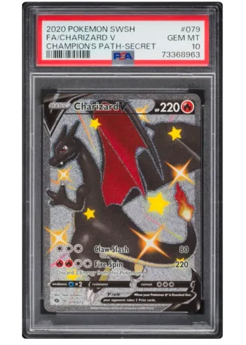 Charizard V Champion's Path PSA 10 ENG