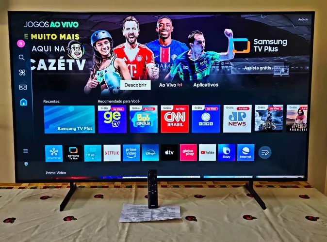 TV SAMSUNG LED ULTRA HD 4K SMART 43 POLEGADAS 