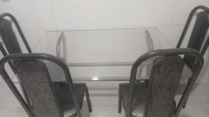 Mesa de Jantar vidro. 