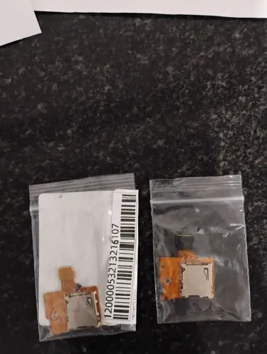 Placa slot leitor cartão de memória micro SD Nintendo Swich 