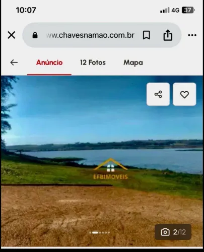 Vende-se dois terreno na cidade de planura