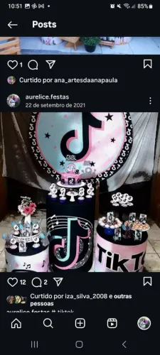 Decoração de festa
