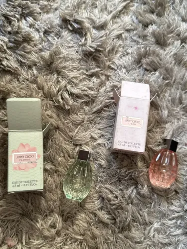 kit miniaturas jimmy choo floral e l'eau ddt 4,5ml cada