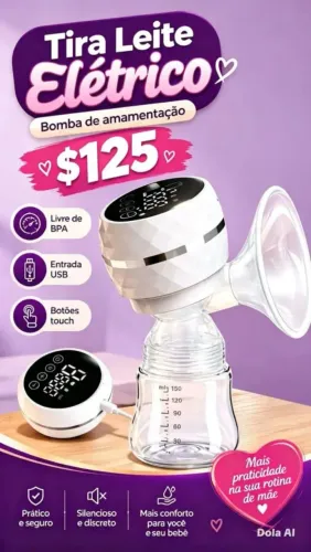 Tira leite elétrico