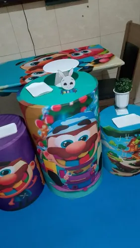 Trio de cilindro com temas