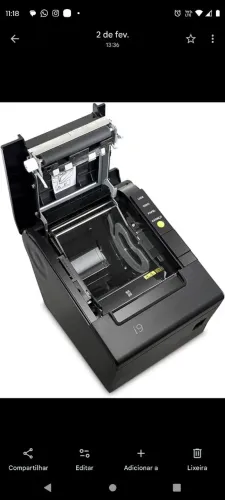 Vendo impressora de cupom fiscal 