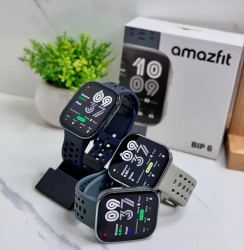Amazfit Bip 6 GPS e integração com Strava Novo lacrado