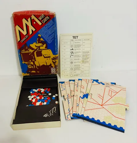 Jogo Antigo Operação Mx-1 War Game Grow Raro Anos 80