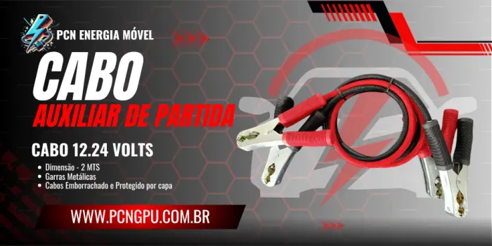 Cabo Auxiliar de Partida / Chupeta Automotivo