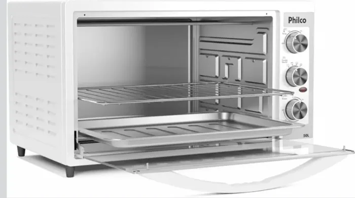 NOVO!! Forno Elétrico 50L Philco PFE52B Dupla resistência 127V