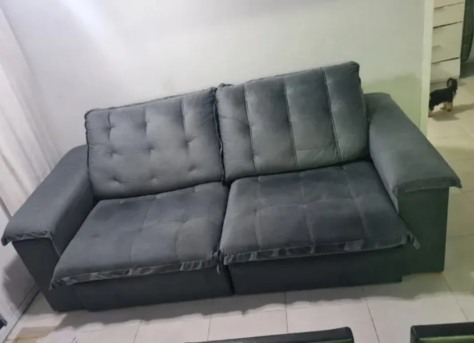 SOFÁ RETRÁTIL E RECLINÁVEL 1.60M