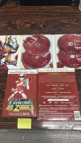 Os Cavaleiros do Zodíaco - Série Clássica Remasterizada Vol. 1 - Pegasus Box