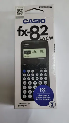 Calculadora Científica Casio Fx-82lacw Nova Na Caixa