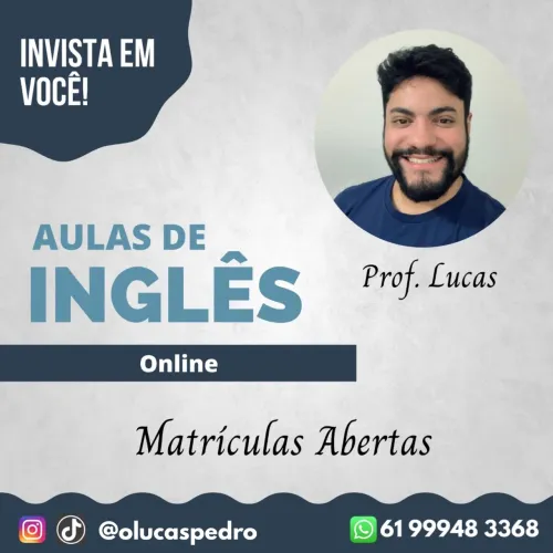Aula de inglês online 