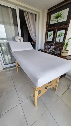 maca de massagem shopfisio branca