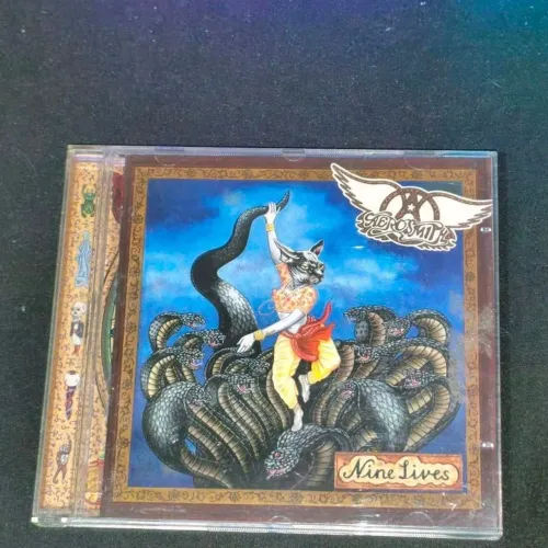 cd nine lives aerosmith rock