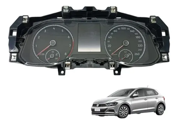 Painel De Instrumentos Polo 1.0 Tsi 2018 2019 2020 (usado) Preto