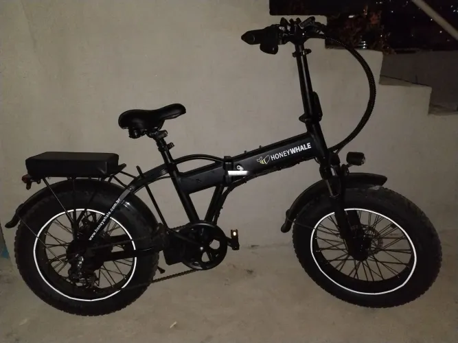 Bicicleta Elétrica Dobrável 900w