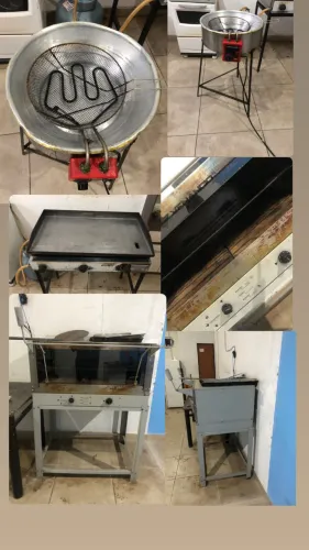 Forno elétrico chapa a gás itens para loja
