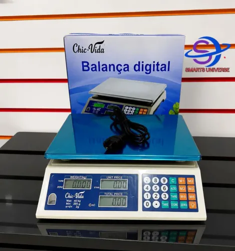 Balança Digital 40Kg Disponível 3 meses Garantia Entrega a Domicílio