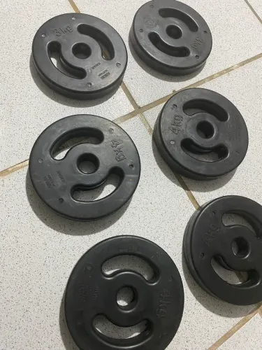 Kit anilhas injetadas ( nao contem ferro na composição) Novas!