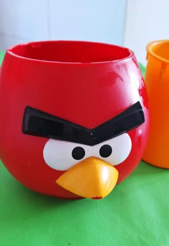 caneca do Angry Birds Red colecionavel 2015