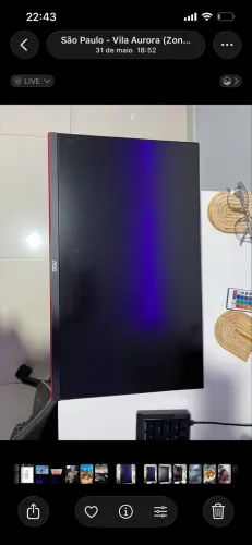 Monitor aoc 165hz 1 ms
