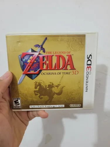 Jogo Zelda Ocarina Nintendo 3Ds USADO