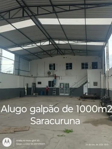 Galpão para locação