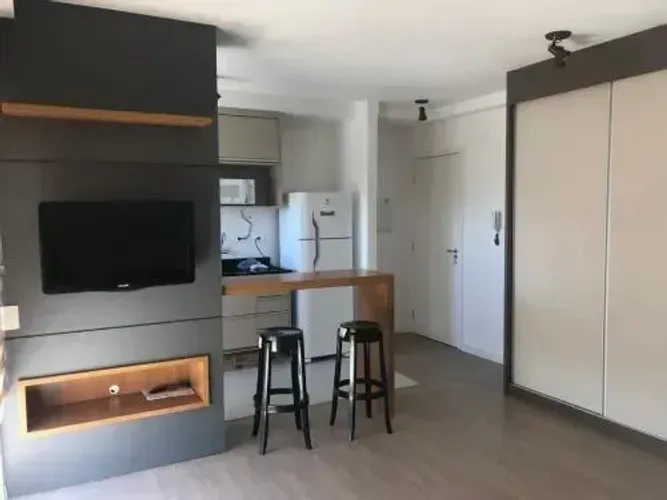 STUDIO À VENDA | 32 m² MOBILIADO ÚLTIMO ANDAR Smart Residence Aquarius Jardim Aquarius