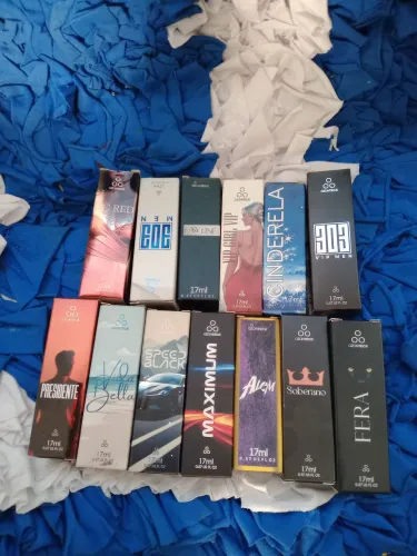 10 perfumes com ozônio de bolso e bolsa por 150,00 reais 33% por 12 horas na pele 