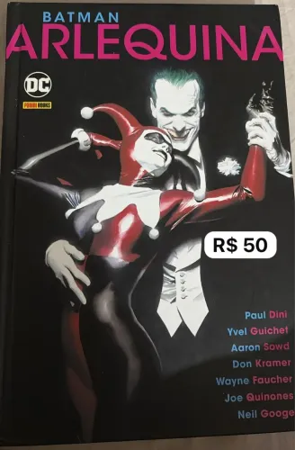 GRAPHIC NOVEL BATMAN ARLEQUINA